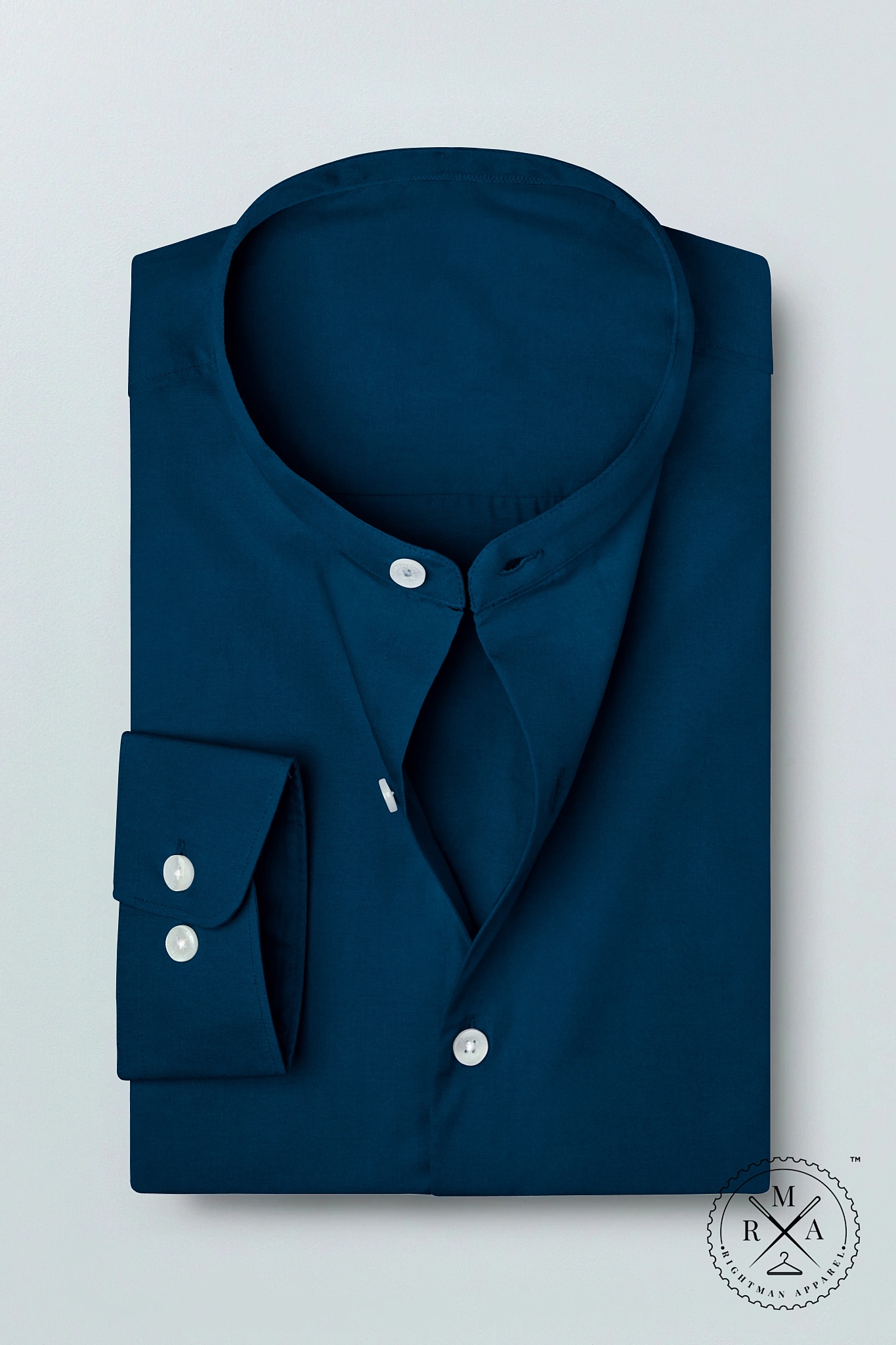 Classic Indigo Blue Cotton Shirt SH221